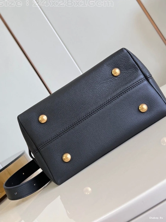 VUITTON Jh-24*28*16CM LOUIS Hobo Low Key 0803